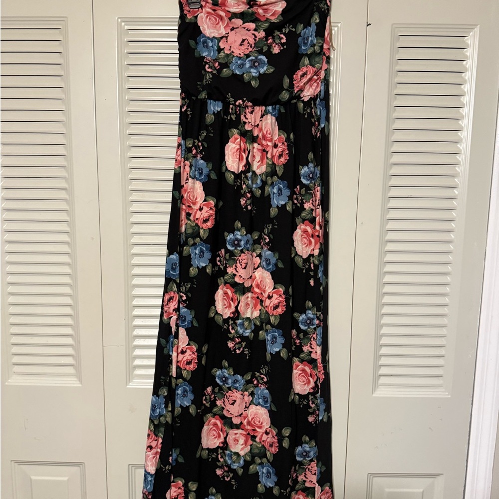 Vibe Floral Tube top Dress